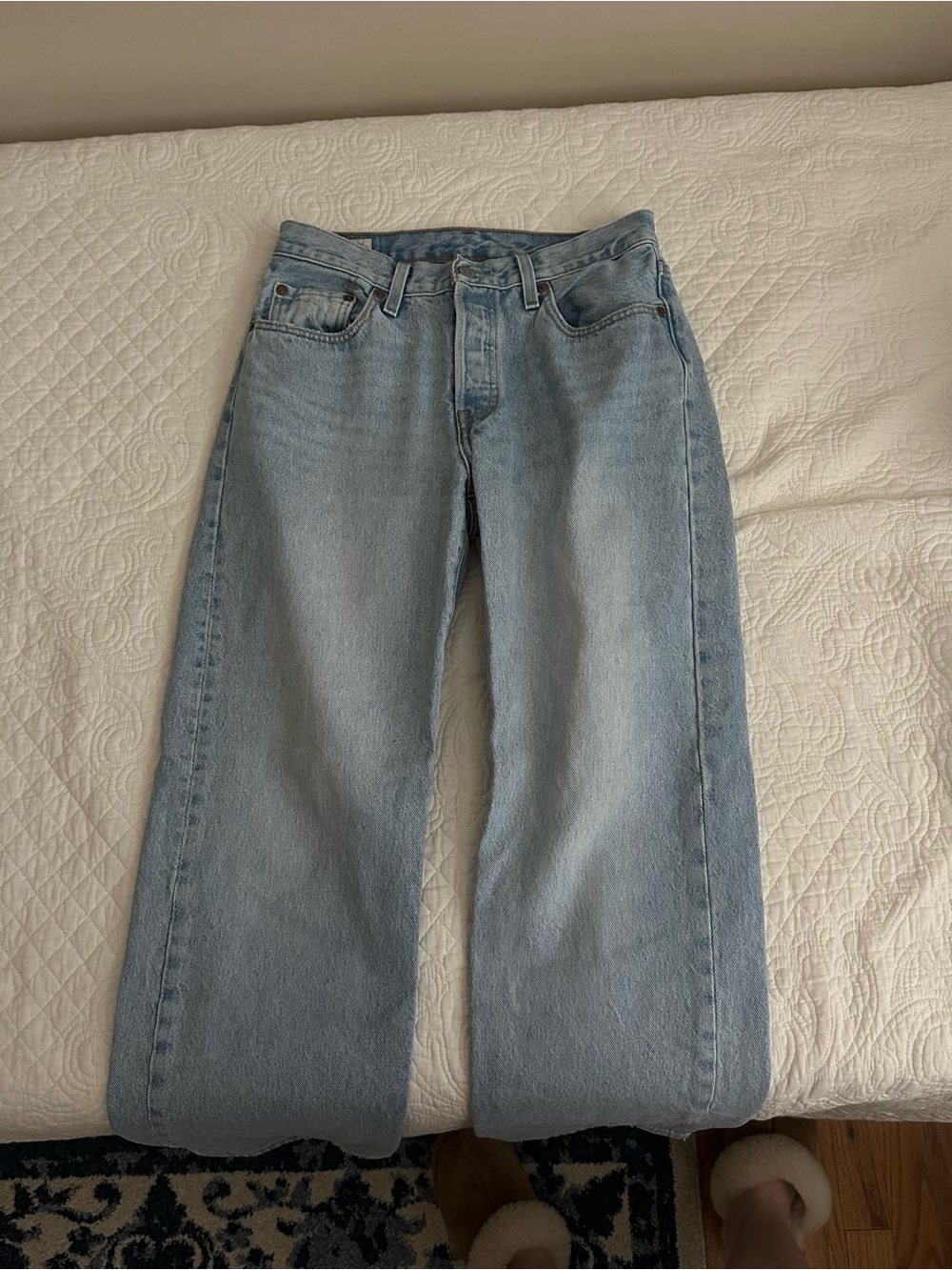 Levi's Light Blue Straight-Leg Women's Jeans